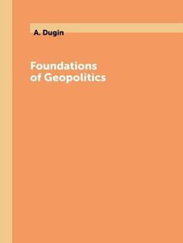 Paperback Foundations of Geopolitics [Russian] Book