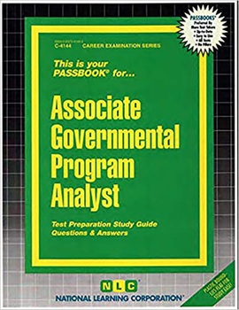 Spiral-bound Associate Governmental Program Analyst: Passbooks Study Guide Book