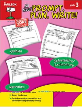 Perfect Paperback Prompt, Plan, Write! (Gr. 3) Book