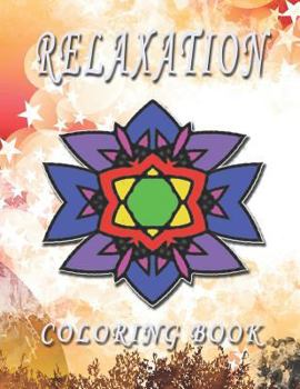 Paperback RELAXATION Coloring Book: High Quality Mandala Coloring Book, Relaxation And Meditation Coloring Book