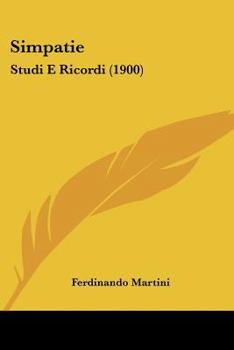 Paperback Simpatie: Studi E Ricordi (1900) Book