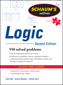 Paperback Schaum's Outline of Logic, Second Edition Book