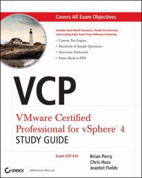 Paperback VCP VMware Certified Professional on vSphere 4 Study Guide: Exam VCP-410 [With CDROM] Book
