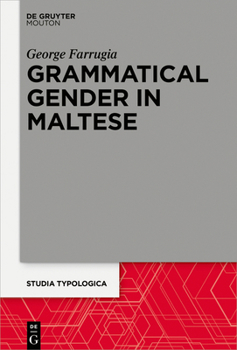 Hardcover Grammatical Gender in Maltese Book