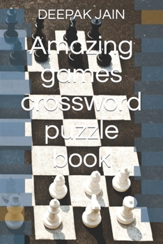 Paperback Amazing games crossword puzzle book
