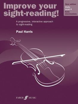 Paperback Improve Your Sight-Reading! Violin, Level 4: A Progressive, Interactive Approach to Sight-Reading Book