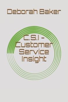 Paperback C.S.I - Customer Service Insight Book