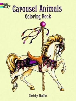 Paperback Carousel Animals Coloring Book