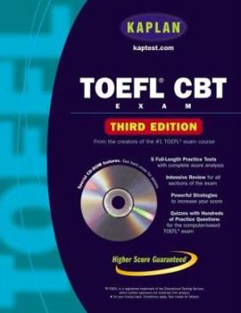 Paperback Kaplan TOEFL CBT [With CDROM] Book