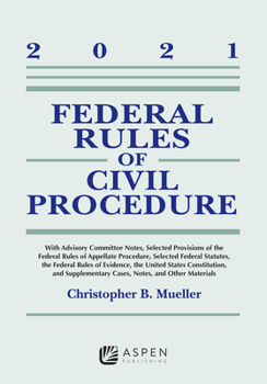 Paperback Federal Rules of Civil Procedure: 2021 Statutory Supplement Book