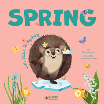 Board book Spring with Little Hedgehog Book