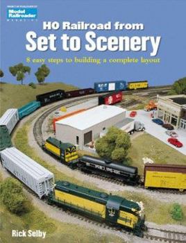 Paperback HO Railroad from Set to Scenery: 8 easy steps to building a complete layout Book