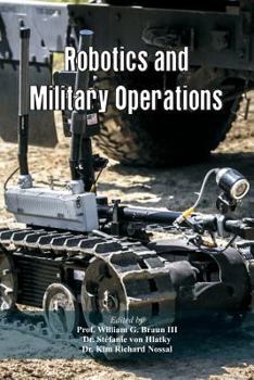 Paperback Robotics and Military Operations Book