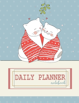 Notebook: Daily planner notebook with  cute cover and daily planner pages, Extra large (8.5 x 11) inches, 110 pages, planner notebooks