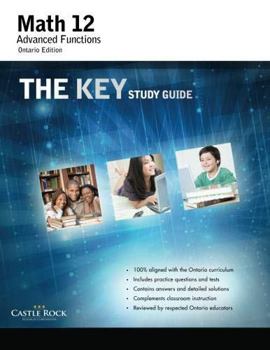 Paperback The Key Study Guide Math 12 Advanced Functions Book