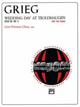 Paperback Wedding Day at Troldhaugen, Op. 65, No. 6 Book