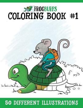 Paperback Frogburps Coloring Book #1: A Family Coloring Book