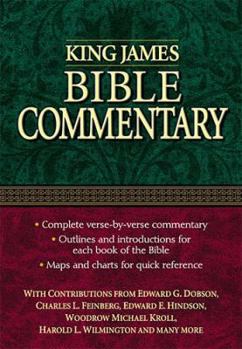 Hardcover King James Bible Commentary Book