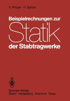 Paperback Beispielrechnungen Zur Statik Der Stabtragwerke [German] Book