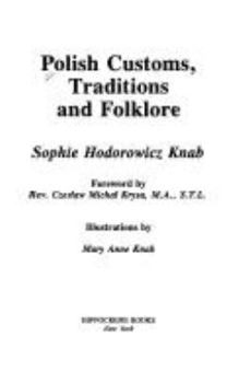 Hardcover Polish Customs, Traditions, and Folklore Book