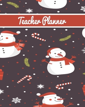 Teacher Planner: Christmas New Year gift Unicorn bear deer santa Inspirational and Motivational Gift Idea for Teacher! The Ultimate Teacher Planner as Teacher Appreciation Gifts