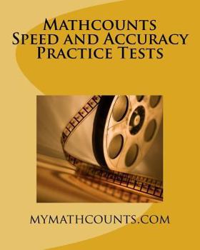 Paperback Mathcounts Speed and Accuracy Practice Tests Book