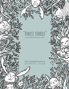 Paperback "Forest stories": Coloring book no.1 Book