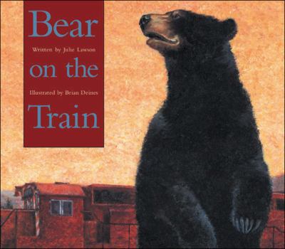 Hardcover Bear on the Train Book