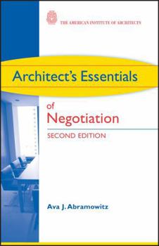 Paperback Architect's Essentials of Negotiation Book