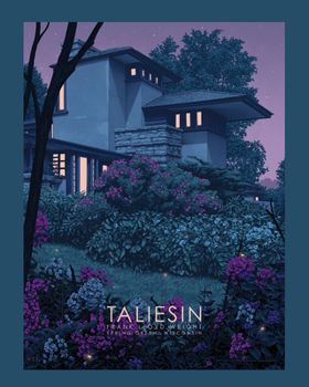 Misc. Frank Lloyd Wright Puzzle Collection: Taliesin: Officially Licensed 1,000 Piece Jigsaw Puzzle by Rory Kurtz Book