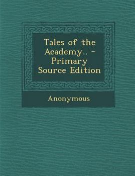 Paperback Tales of the Academy.. Book