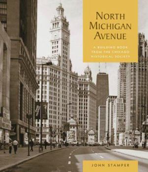 Hardcover North Michigan Avenue: A Building Book from the Chicago Historical Society Book