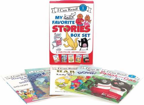 I Can Read My Favorite Stories Box Set: Happy Birthday, Danny and the Dinosaur!; Clark the Shark: Tooth Trouble; Harry and the Lady Next Door; The Berenstain Bears: Down on the Farm; Splat the Cat Mak - Book  of the Splat the Cat - I Can Read