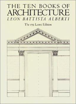 Paperback The Ten Books of Architecture: The 1755 Leoni Edition Book