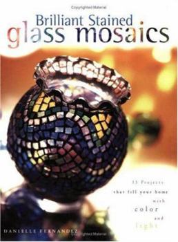 Paperback Brilliant Stained Glass Mosaics Book