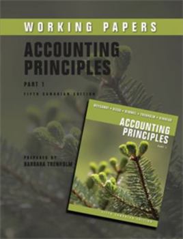 Hardcover Accounting Principles, Fifth Canadian Edition, Jerry J. Weygandt Book