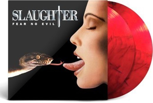 Vinyl Fear No Evil  Red & Black Splatter 180 G Vinyl Book