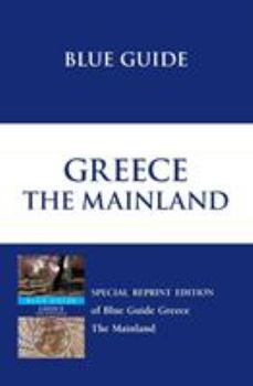 Paperback Blue Guide Greece The Mainland Book