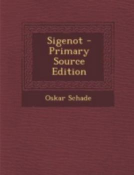 Paperback Sigenot [German, Middle High] Book