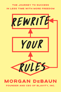 Hardcover Rewrite Your Rules: The Journey to Success in Less Time with More Freedom Book