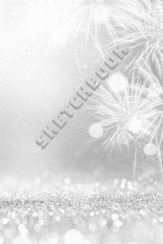 Paperback Sketchbook: Sketchbook Winter/snow/ Deer / fawn/ Notebook Journal Winter Workbook Diary / Christmas Notebook/ Gift /Composition Bl Book