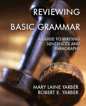 Paperback Reviewing Basic Grammar : A Guide to Writing Sentences and Paragraphs Book