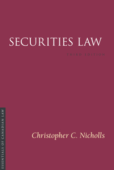 Paperback Securities Law 3/E Book