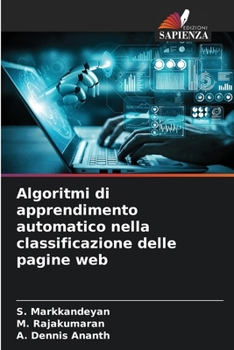 Paperback Algoritmi di apprendimento automatico nella classificazione delle pagine web [Italian] Book