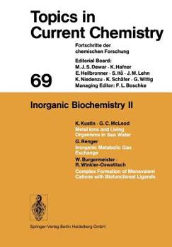 Paperback Inorganic Biochemistry II Book