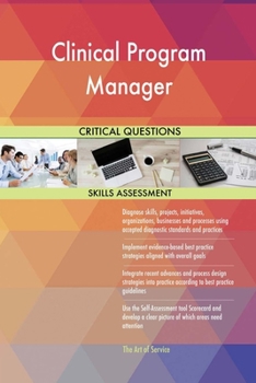 Paperback Clinical Program Manager Critical Questions Skills Assessment Book