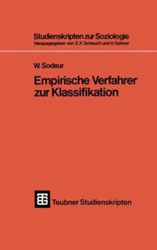 Paperback Empirische Verfahren Zur Klassifikation [German] Book