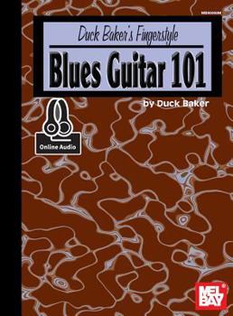 Paperback Duck Baker's Fingerstyle Blues Guitar 101 Book