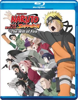 Blu-ray Naruto Shippuden The Movie: Will of Fire Book