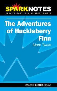 Paperback Spark Notes The Adventures of Huckleberry Finn Book